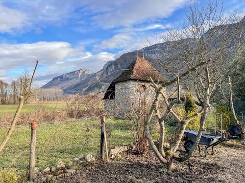 Le Vercors vu de St Gervais